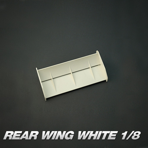 PD2319W REAR WING WHITE 1/8[MT4G3,ST4G3호환]