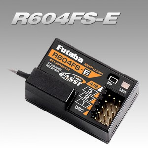 [FUTABA] R604FS-E [FASST C2] 4채널 수신기 (전동전용)